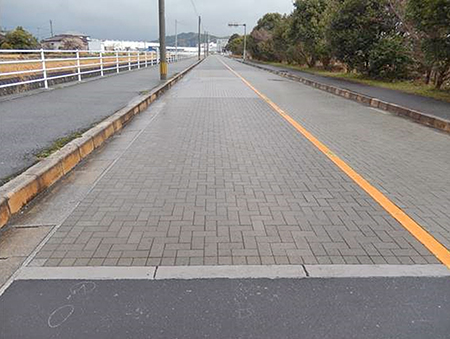 施工から10年が経過した状況